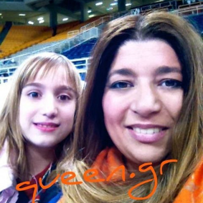 Με την αγαπημένη μικρή μου φίλη ..