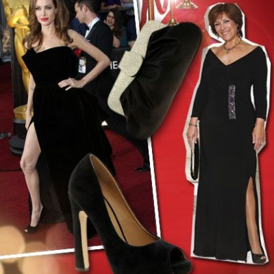 Πετάξτε πόδι έξω όπως έκανε η Angelina Jolie στα Oscar μόνο με 100 ευρώ