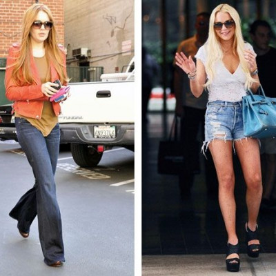 H Lindsay ξανά κοκκινομάλλα!