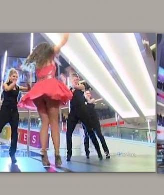 Ελευθερία Ελευθερίου-Dora:Τα upskirts των κοριτσιών της Eurovision!