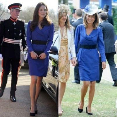 H Kate Middleton κλέβει τα ρούχα της μαμάς της!