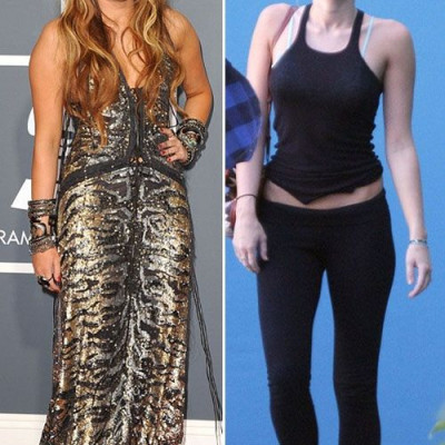 Η Miley Cyrus συρρικνώθηκε