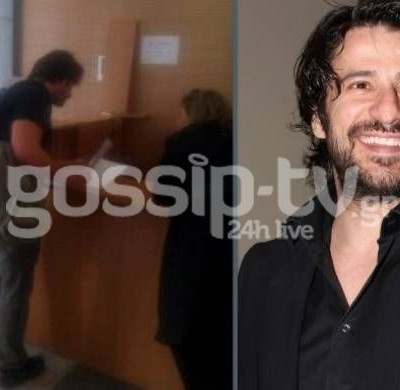 Ο Αλέξης Γεωργούλης στο Πρωτοδικείο Αθηνών