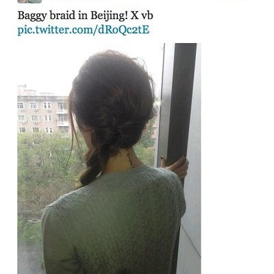 Η κοτσίδα της Victoria Beckham