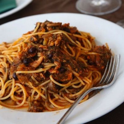 Συνταγή : Σπαγκέτι με σαρδέλες