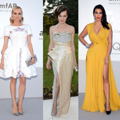 Καλοντυμένες και κακοντυμένες στο γκαλά της amfAR στις Κάννες