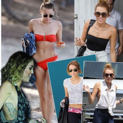 Μiley Cyrus: έμεινε δυο κόκκαλα