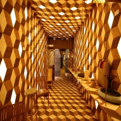 Εντυπωσιακός LED φωτισμός από bamboo!