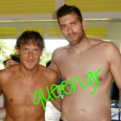 When Totti met with Kaimakoglou ..