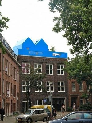 Ένας μικρός γαλάζιος μικρόκοσμος στο Rotterdam