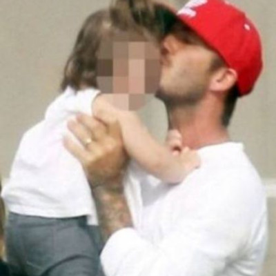 David Beckham: Παιχνίδια με την κόρη του