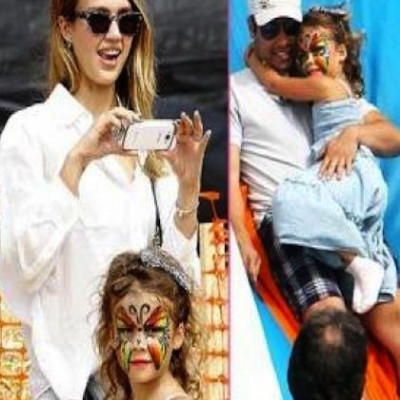 Jessica Alba: Οικογενειακές στιγμές στο φυτώριο κολοκύθας