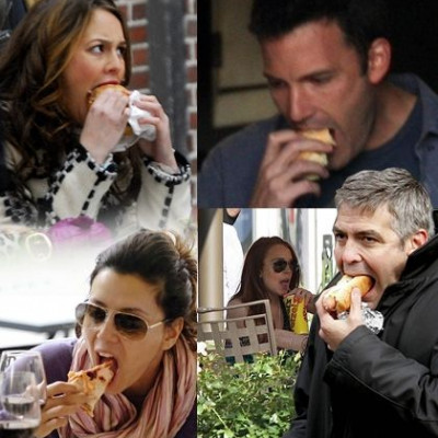 Όλο μέσα! Οι... λαίμαργοι celebrities του Hollywood