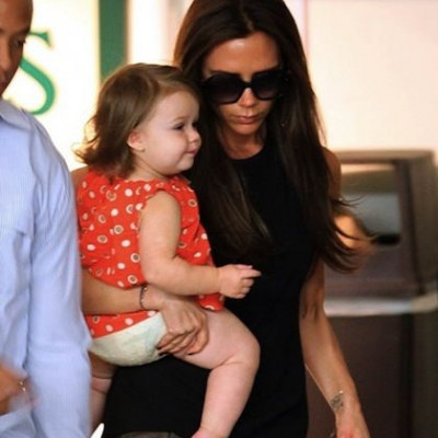 Victoria Beckham- Harper Seven: μαζί και στο μανάβικο