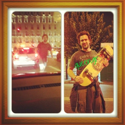 Κάνοντας Skateboard στο Σύνταγμα ..