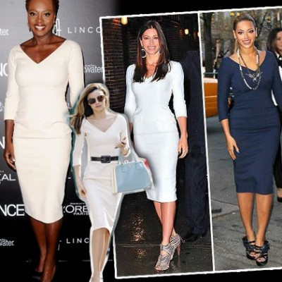 Beyonce- Jessica Biel- Miranda Kerr- Viola Davis: ποια διάσημη star φόρεσε καλύτερα το Victoria Beckham φόρεμα;
