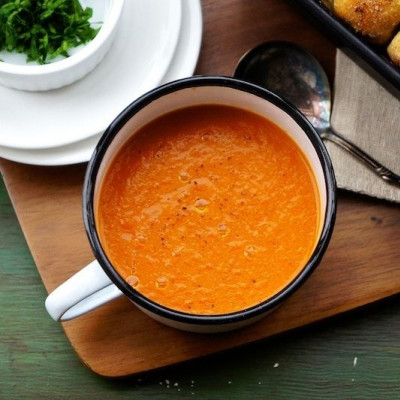 Υπέροχη σούπα από ψητά λαχανικά