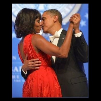 Ο ρομαντικός χορός του ζεύγους Ομπάμα