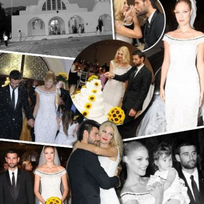 Όσα έγιναν στον λαμπερό γάμο του Μιχάλη Μουρούτσου με την Αναστασία Περράκη