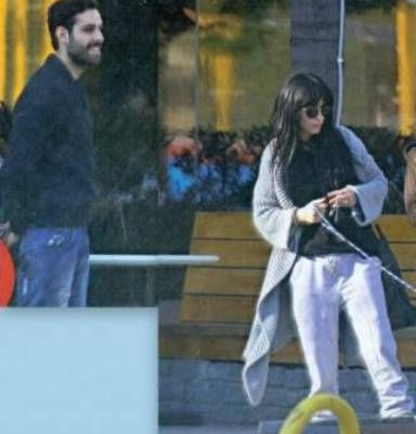 Ελένη Φουρέιρα: Βόλτα με τον αγαπημένο της και τον σκύλο