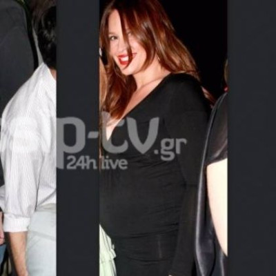 Σίσσυ Χρηστίδου: Με αρκετά πλέον φουσκωμένη κοιλίτσα διασκέδασε στους Onirama!