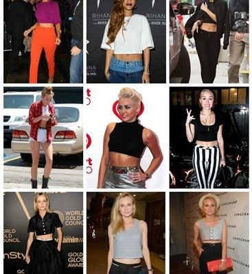 Cropped top: Rihanna, Miley Cyrus και Diane Kruger, σας μαθαίνουν πώς να το φοράτε σωστά