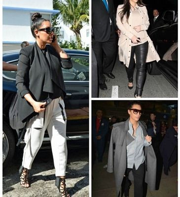 Κι όμως, εντοπίσαμε 5 καλόγουστα (!) outfits της εγκυμονούσας Kim