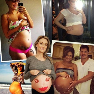 Διάσημες που ανακοινώνουν την εγκυμοσύνη τους στο instagram (φωτό)