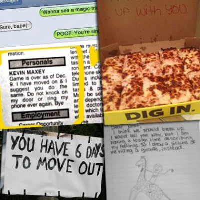 Δείτε τις πιο ξεκαρδιστικές και πρωτότυπες ανακοινώσεις χωρισμού!