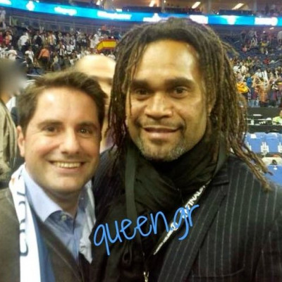 Christian Karambeu was there too..