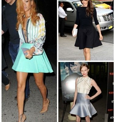Fashion trend - Structured mini skirts: Όταν το μίνι αποκτά περισσότερο ενδιαφέρον!