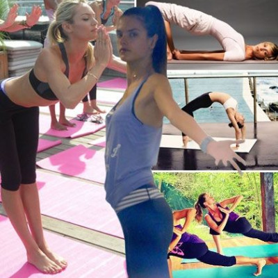 Τα μοντέλα αγαπούν τη γιόγκα