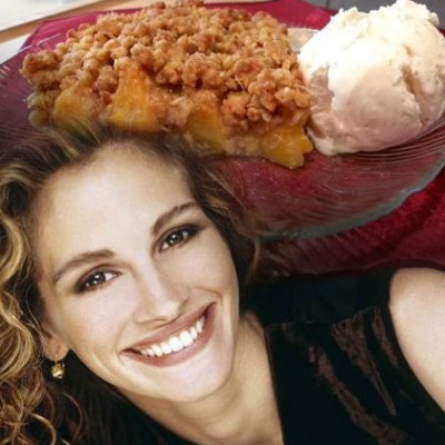 Η αγαπημένη ροδακινόπιτα της Julia Roberts