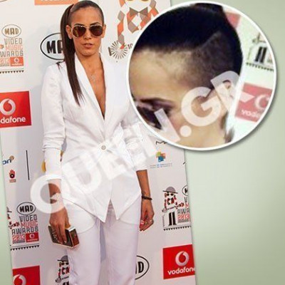 Mad VMA 2013: Η Ελισάβετ Σπανού ξύρισε το κεφάλι της!