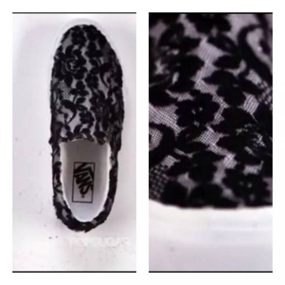 Πώς θα φτιάξετε τα δικά σας, δαντελένια sneakers