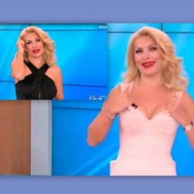 Το φόρεμα που «έπνιξε» την Μενεγάκη και το άλλαξε!