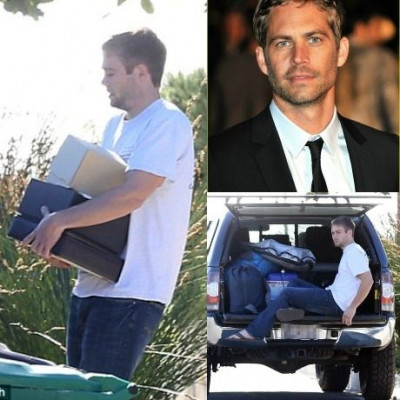 Τραγικές στιγμές:Ο μικρότερος αδερφός του Paul Walker μαζεύει τα προσωπικά του αντικείμενα