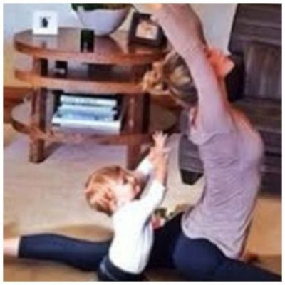 Η Ζιζέλ είναι μία ευτυχισμένη μαμά και το δείχνει! (φωτογραφίες)