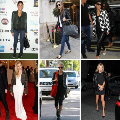 Oι πιο στυλάτες stars μας δείχνουν πώς θα φορέσουμε το leather jacket