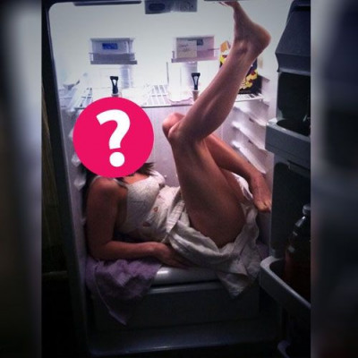 Η sexy πόζα της star μέσα στο… ψυγείο της. Ποια τα πέταξε έξω;