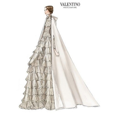 Πριγκιπικός γάμος στο Gstaad με Valentino νυφικό