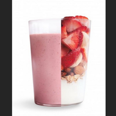 Smoothie φράουλας και γιαουρτιού για να σας τρέχουν τα σάλια