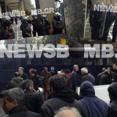 Σοβαρά επεισόδια με τραυματίες στο κέντρο της Αθήνας