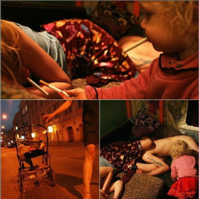 Δείτε ένα κοριτσάκι να μεγαλώνει μέσα σε μια οικογένεια ναρκομανών