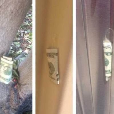 Χαμός στο διαδίκτυο: Πλούσιος κρύβει χρήματα σε απίθανα σημεία (pics)