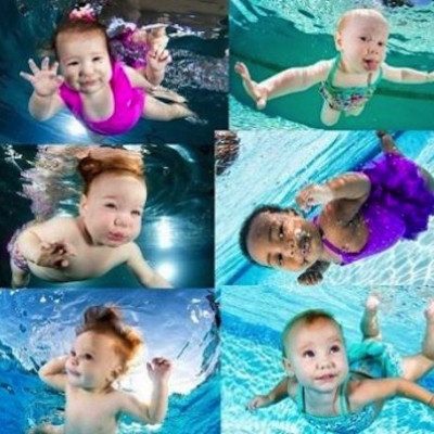 Μοναδικό! Μωρά μέσα στο νερό σε απίστευτες πόζες (εικόνες)