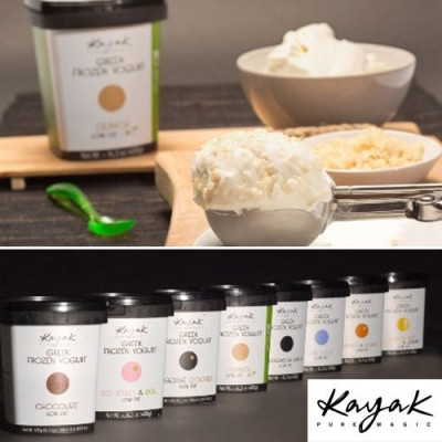 Πραγματικό Ελληνικό Παγωμένο Γιαούρτι από την KAYAK