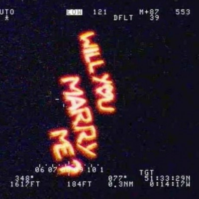 Απίθανη πρόταση γάμου: Δείτε τι κατέγραψε θερμική κάμερα ελικοπτέρου (video)