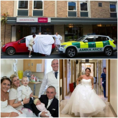 Απίθανο: Η γυναίκα του κουμπάρου γέννησε λίγο πριν το γάμο!