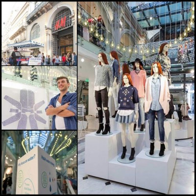 H&M Denim Art Festival: Το λαμπερό event με πρωταγωνιστές το νερό, την τέχνη και την μόδα
